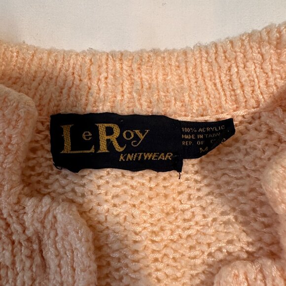 Vintage Peach Sweater - Picture 2 of 4